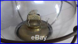 2 Vintage Copper & Brass Hanging Ships Onion Lamp Light Nautical Maritime Marine