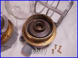 2 Vintage Explosion Proof Marine Passage Lights With Boxes