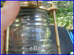 7 Pound Brass Vintage Ship Light