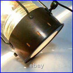 Ankerlight Vintage Ship Lantern Maritime Metal Glass Nautical Light 15.5 High