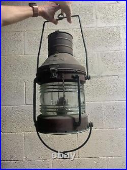 Antique Brass Anchor Light 360 degree