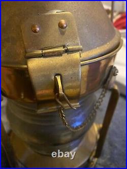 Antique Brass Anchor Light 360 degree With110 light