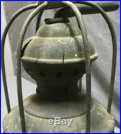 Antique Brass Caged Nautical Light Fixture Lamp Vintage Lantern 54-19Lr