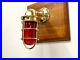 Antique-Marine-Ship-Vintage-Brass-Wall-Swan-Red-Glass-Nautical-Light-Lot-of-2-01-npal