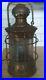 Antique-Nautical-Lantern-Old-Brass-Vintage-Original-Patina-Ship-Light-GREAT-01-gp