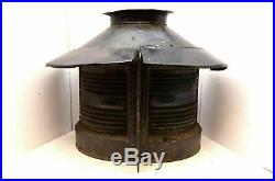 Antique Nautical Ships Boat Signal Vintage Light Lantern Masthead lamp LARGE 24