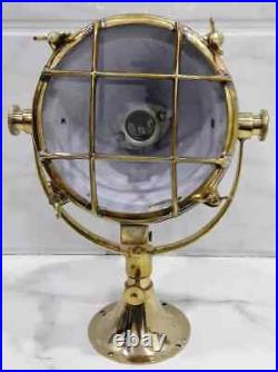 Antique Nautical Vintage Style Marine Mini Spot Brass & Aluminum Light 1 pcs