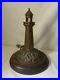 Antique-Vintage-Bronze-Or-Brass-Lighthouse-Lamp-Night-Light-Nautical-Beach-01-ih