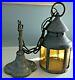 Antique-Vintage-Hanging-Porch-Ceiling-Light-Lamp-Nautical-Look-Slag-Glass-01-xb