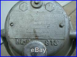 Antique Vintage Navy Maritime Industrial Crouse Hinds Spotlight Search Light