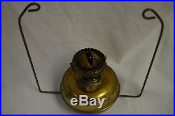 Antique Vintage Neptune Brass Copper Ship Mast Lantern Light Oil Lamp Ex