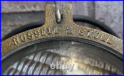 Authentic Russell & Stoll Brass Nautical Search Light P3970B