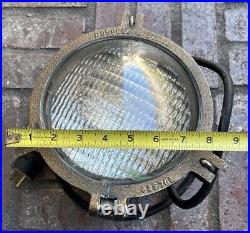 Authentic Russell & Stoll Brass Nautical Search Light P3970B
