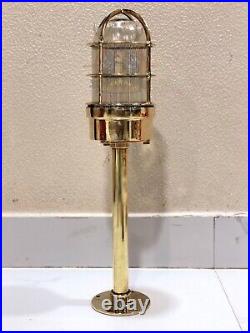Bedside Vintage Design Maritime Antique Brass Bulkhead Lamp Fixture