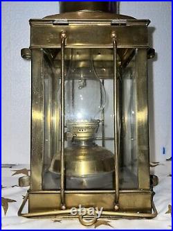 Brass Cargo Light No 3954 Great Britain 1939