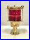 Cozy-Vintage-Brass-Metal-Post-Mounted-Maritime-Electric-Lamp-Fixture-Red-01-qitj