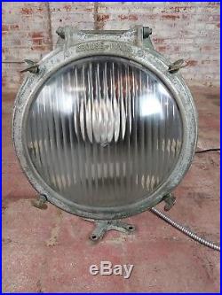 Crouse-Hinds -1930s Vintage Nautical & Industrial Spot light