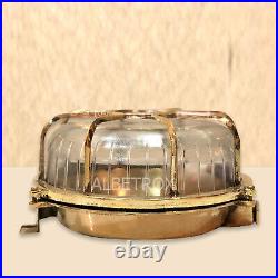 Deck Light Nautical Marine Vintage Style Antique Brass Finish For Home Decor