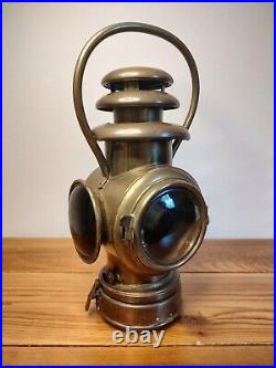 Dietz Dainty Brass Oil Tail Lamp Light Vintage Automobil Ford