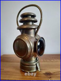 Dietz Dainty Brass Oil Tail Lamp Light Vintage Automobil Ford