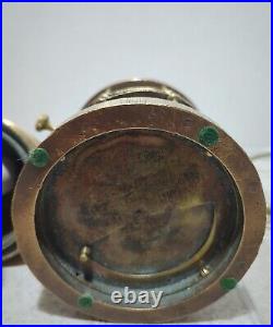 F H Lovell & CO Vintage Maritime Lantern Light Heavy Brass Rare Find