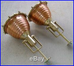 Free Shipping until 9/21! SET OF TWO Vintage Wiska Pendant Beehive Lights