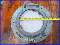 Functional Vintage Sumner 8-inch Porthole/Port Light Steampunk