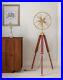 Handmade-Vintage-Style-Fan-Brass-Floor-Lamp-with-Wooden-Adjustable-Tripod-Stand-01-weda
