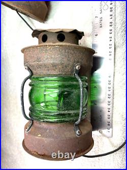 Lanterns Nautical Oil Lamps Vintage Port & Starboard sed Ship Lights