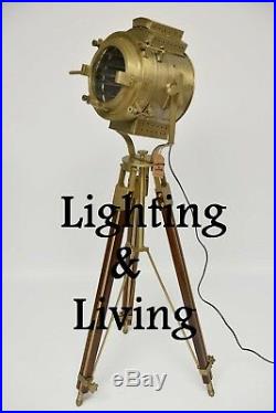 Large Vintage Retro Spotlight Floor Lamp Nautical Lighting home decor Lamp gift