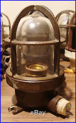 Lot of 20 pcs Vintage Marine Brass Passage Light / Lamp Ship's 100% Original