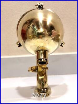 Maritime Antique Retro Stage Vintage Old Brass Metal Mini Spot Light