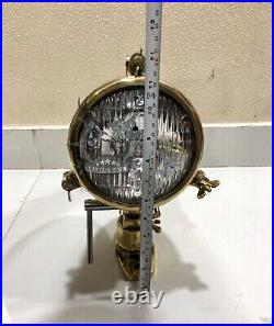 Maritime Retro Style Original Vintage Brass Reclaimed Marine Old Mini Spot Light