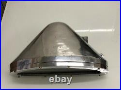 Modern Vintage Interior Exterior Wall Mounted Aluminum Triangle Light Lot of 2