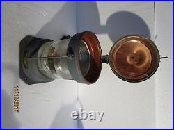 NEVER USED Vintage Marine NAVIGATION Light / Lamp 100% COPPER (1212)