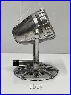 Nautical Antique Appleton Electric Company Aluminum Vintage Signal Spot Light