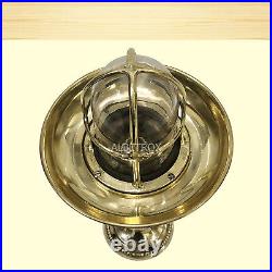 Nautical Bulkhead Light Brass Hanging Marine Vintage Style With Shade Home Decor