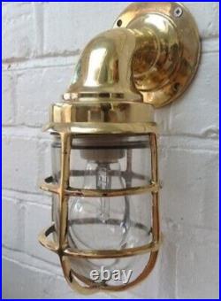 Nautical Light for Sale Marine Antique Wall Mount Vintage Style Brass Swan Light