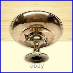 Nautical Marine Bulkhead Light Antique Brass Retro Ceiling Fixture With Shade