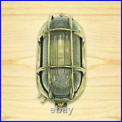 Nautical Marine Bulkhead Light Antique Vintage Light 10 Pcs