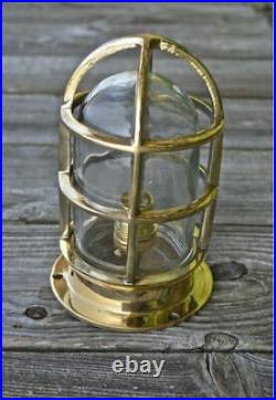 Nautical Marine Replica Brass Vintage Style Passageway Ship Ceiling Light Lot 10