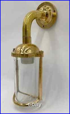 Nautical Ship Marine New Solid Brass Wall Swan Passageway Bulkhead Light 1Pcs