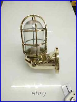 Nautical Ship Marine japanese Brass Wall Swan Passageway Bulkhead Light 1pcs