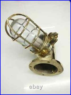 Nautical Ship Marine japanese Brass Wall Swan Passageway Bulkhead Light 1pcs