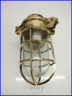 Nautical Ship Marine japanese Brass Wall Swan Passageway Bulkhead Light 1pcs