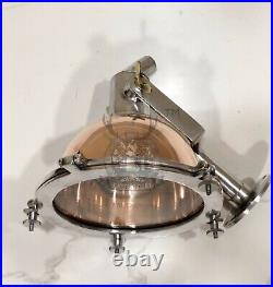 Nautical Style Marine Antique Copper, Brass & Aluminum Ceiling Pendant Light