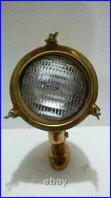 Nautical Style New Mini Boat Spot / Search Light Made Of Brass