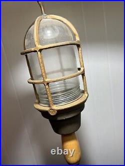 Nautical Vintage Light Oceanic brass drop light 156-1 steampunk
