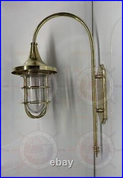 Nautical Vintage Marine New Solid Brass Wall Exterior For Restaurant Lighting