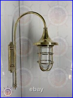 Nautical Vintage Marine New Solid Brass Wall Exterior For Restaurant Lighting